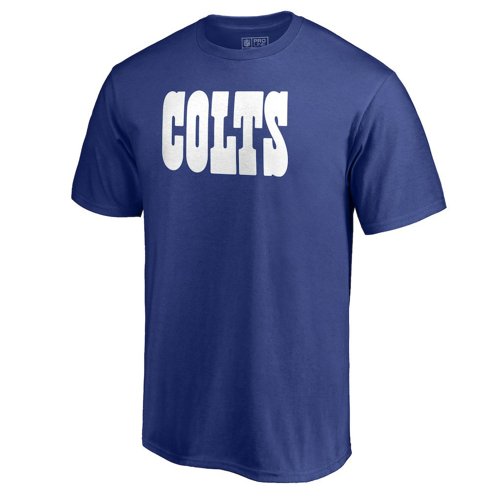 Indianapolis Colts Wordmark T-Shirt Royal - NFL