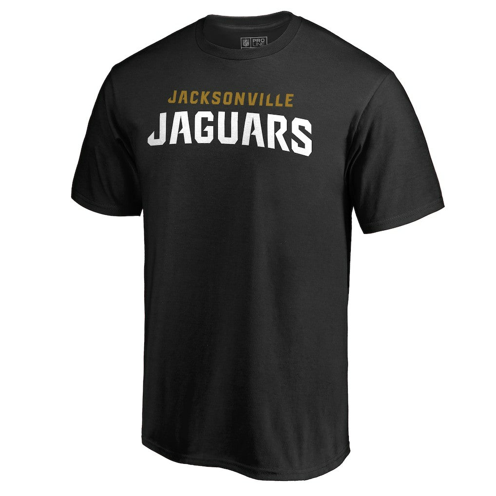 Jacksonville Jaguars Wordmark T-Shirt Black - NFL