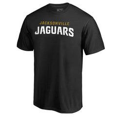 Jacksonville Jaguars Wordmark T-Shirt Black - NFL