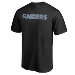 Las Vegas Raiders Wordmark T-Shirt Black - NFL
