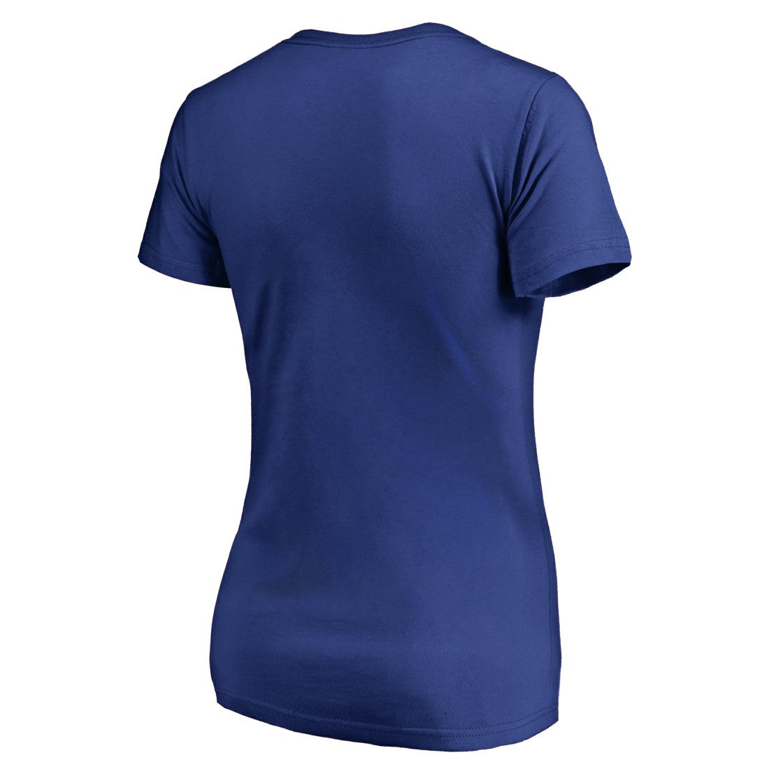 New York Giants Women's Wordmark V-Neck T-Shirt Royal - NFL
