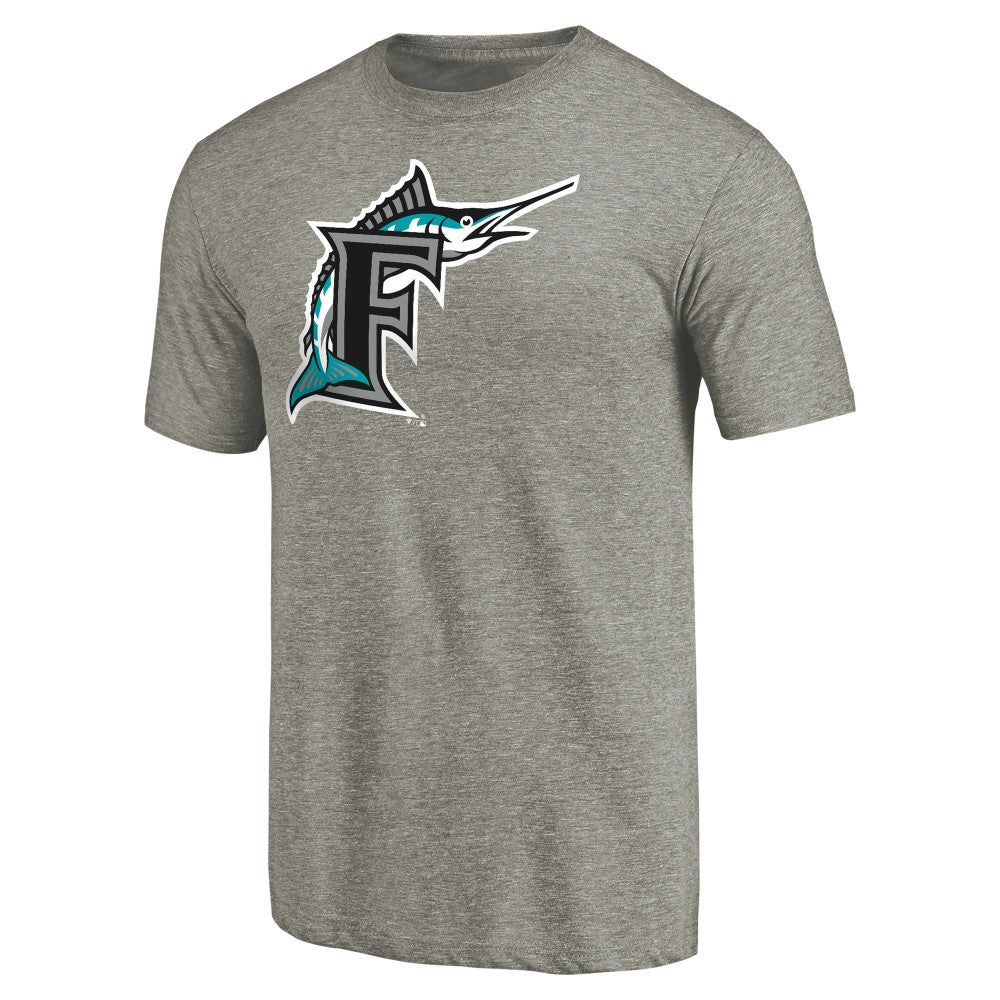 Miami Marlins Cooperstown Collection Forbes Tri-Blend T-Shirt Lifestyle