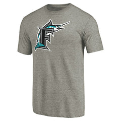 Miami Marlins Cooperstown Collection Forbes Tri-Blend T-Shirt Lifestyle