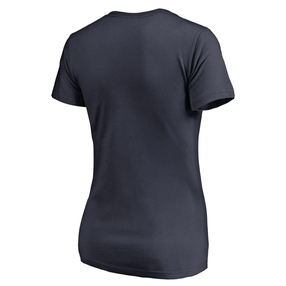 Seattle Seahawks Women's Arriba V-Neck T-Shirt Navy - NFL