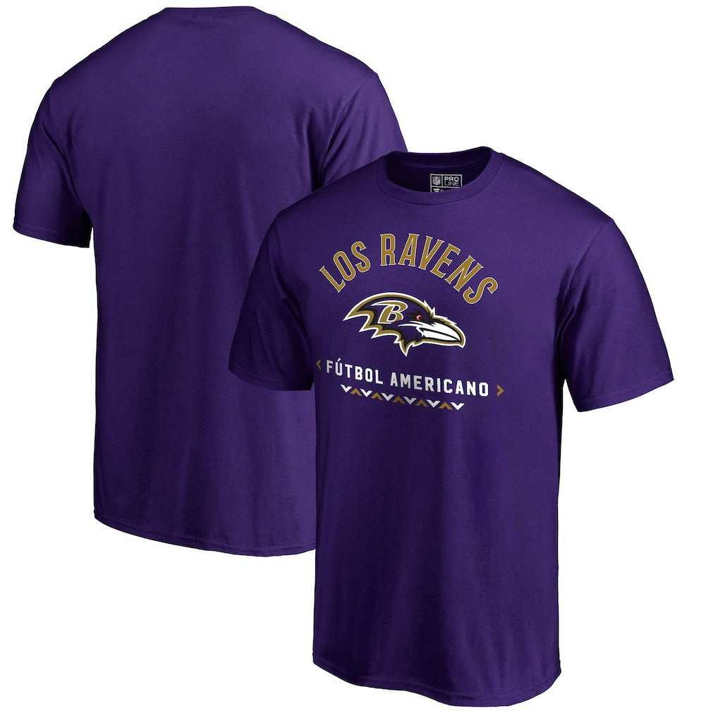 Baltimore Ravens Futbol Americano T-Shirt Purple - NFL