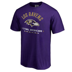 Baltimore Ravens Futbol Americano T-Shirt Purple - NFL