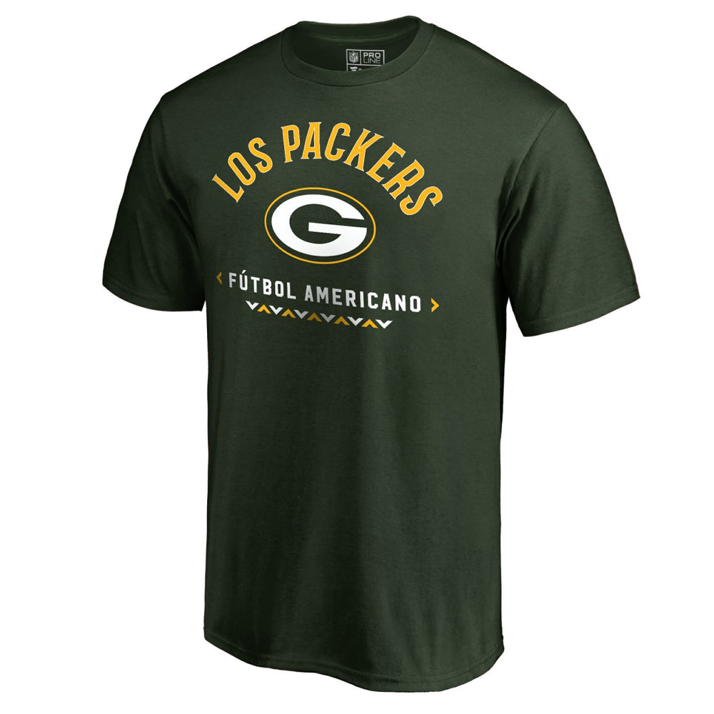 Green Bay Packers Futbol Americano T-Shirt Green - NFL