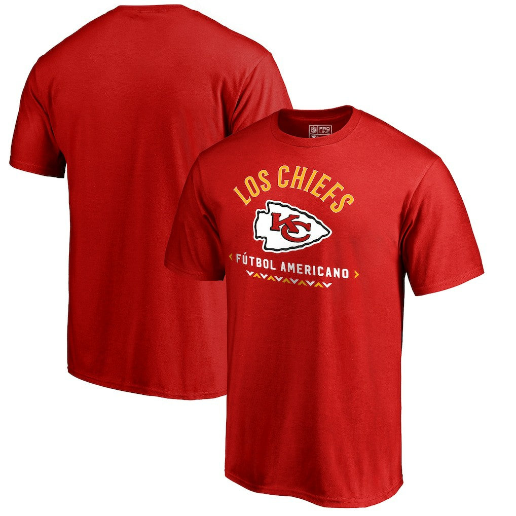 Kansas City Chiefs Futbol Americano T-Shirt Red - NFL