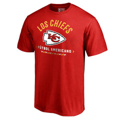 Kansas City Chiefs Futbol Americano T-Shirt Red - NFL