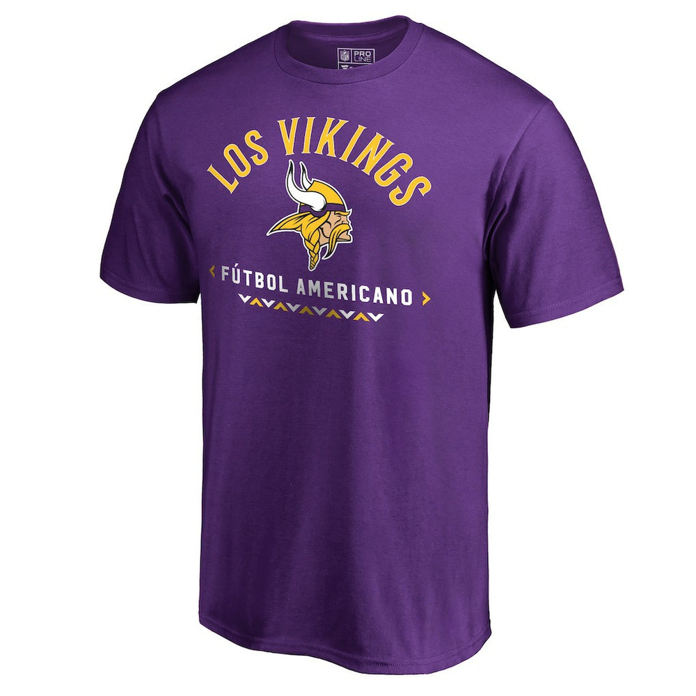 Minnesota Vikings Futbol Americano T-Shirt Purple - NFL