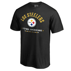Pittsburgh Steelers Futbol Americano T-Shirt Black - NFL