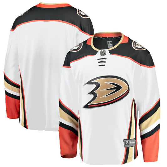 Anaheim Ducks Fanatics Breakaway Away Jersey - White | NHL Jerseys