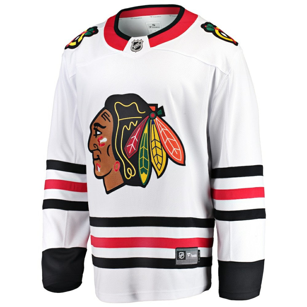 Chicago Blackhawks Fanatics Breakaway Away Jersey - White | NHL Jerseys
