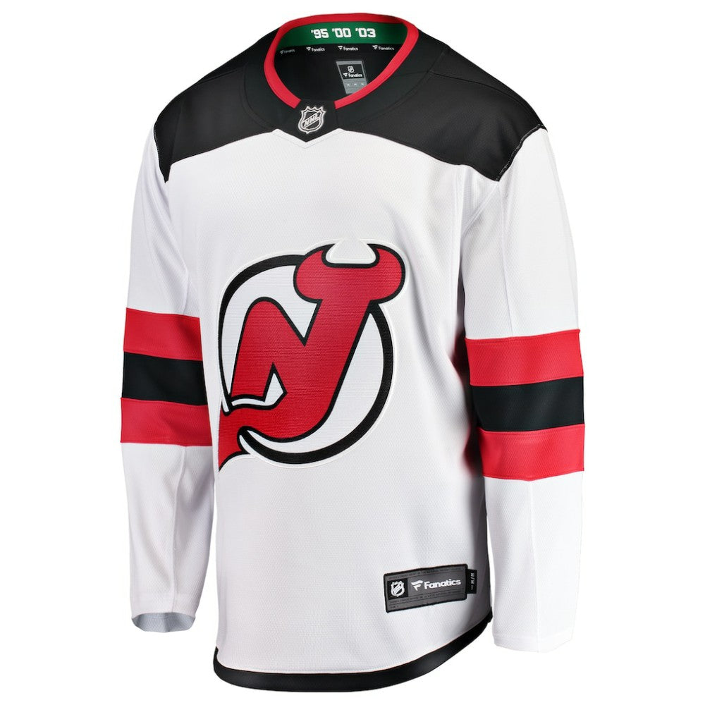 New Jersey Devils Fanatics Breakaway Away Jersey - White | NHL Jerseys