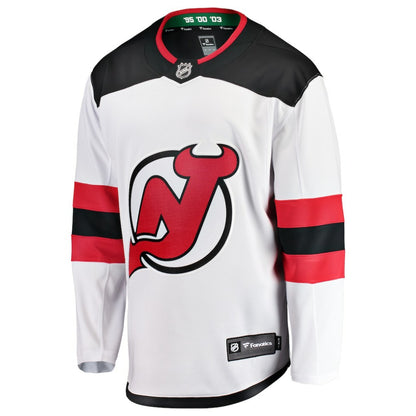 New Jersey Devils Fanatics Breakaway Away Jersey - White | NHL Jerseys