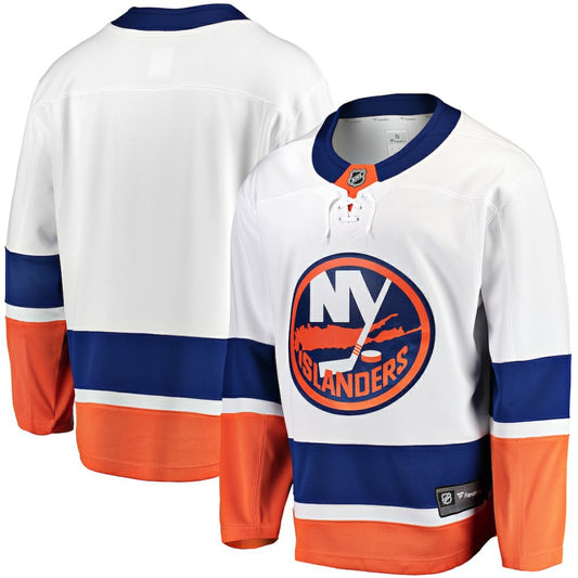New York Islanders Fanatics Breakaway Away Jersey - White | NHL Jerseys