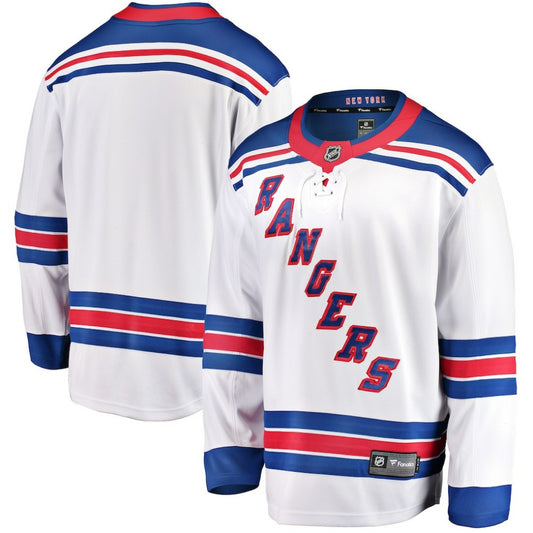 New York Rangers Fanatics Breakaway Away Jersey - White | NHL Jerseys