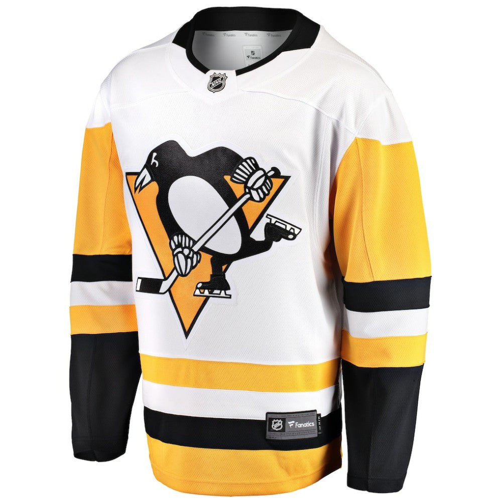 Pittsburgh Penguins Fanatics Away Breakaway Jersey - White | NHL Jerseys