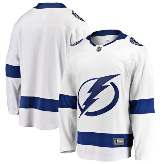 Tampa Bay Lightning Fanatics Breakaway Away Jersey - White | NHL Jerseys