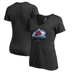 Colorado Avalanche - Women's Midnight Mascot V-Neck T-Shirt Black