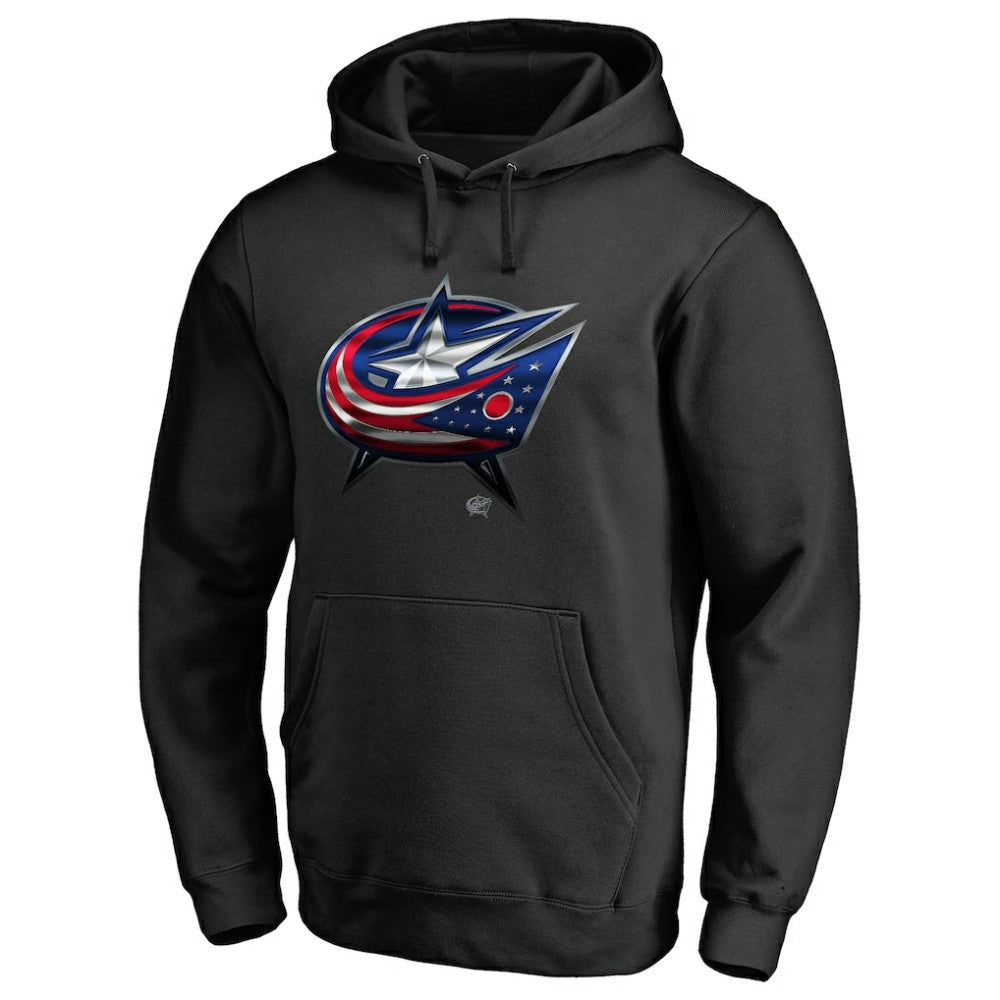Columbus Blue Jackets - Midnight Mascot Pullover Hoodie Black