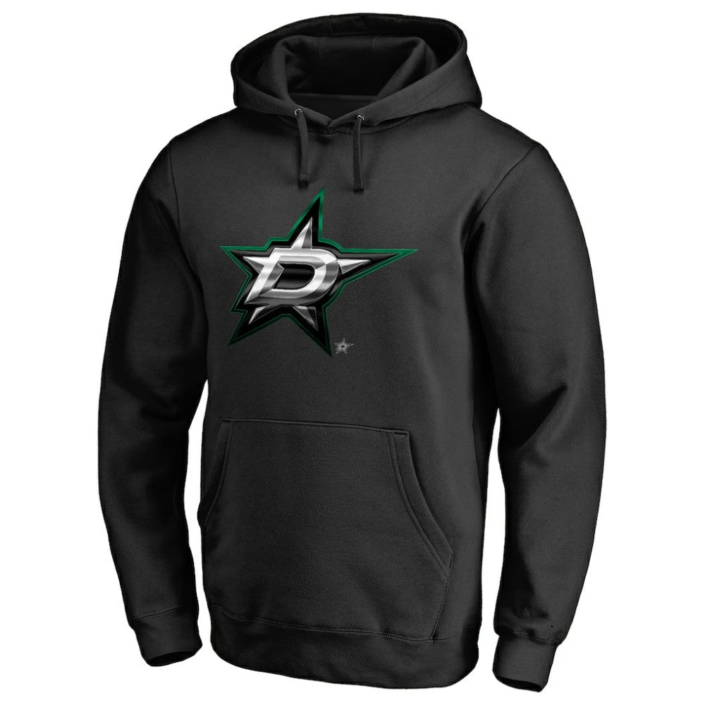 Dallas Stars - Midnight Mascot Pullover Hoodie Black
