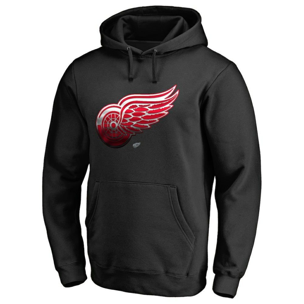 Detroit Red Wings - Midnight Mascot Pullover Hoodie Black