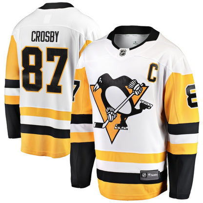 Sidney Crosby Pittsburgh Penguins Fanatics Breakaway Jersey - White | NHL Jerseys