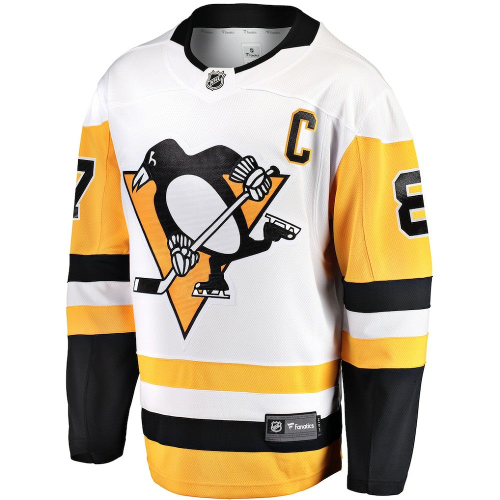 Sidney Crosby Pittsburgh Penguins Fanatics Breakaway Jersey - White | NHL Jerseys