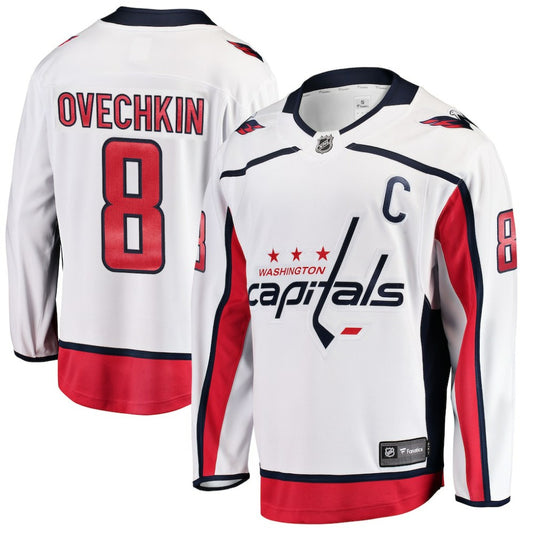 Alexander Ovechkin Washington Capitals Fanatics Breakaway Jersey - White | NHL Jerseys