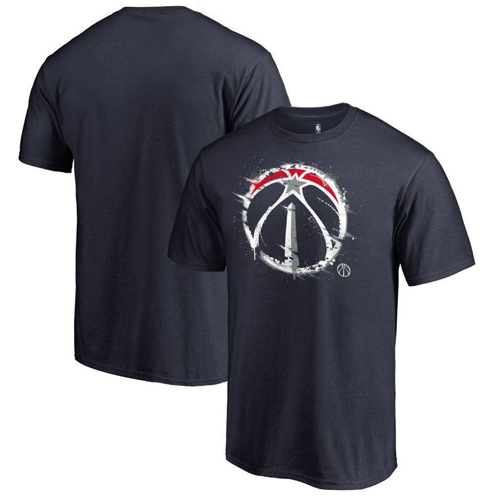 NBA - Washington Wizards Splatter Logo T-Shirt - Navy