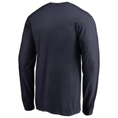 NBA - Indiana Pacers Splatter Logo Long Sleeve T-Shirt - Navy