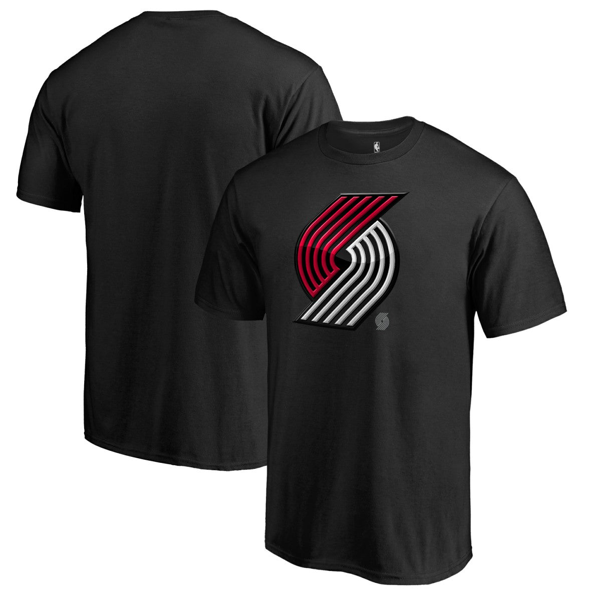 NBA - Portland Trail Blazers Midnight Mascot T-Shirt - Black