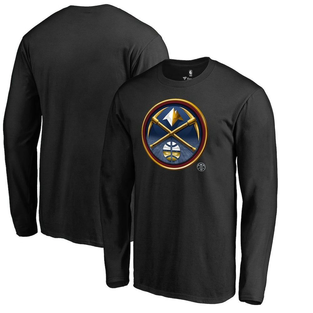 NBA - Denver Nuggets Midnight Mascot Long Sleeve T-Shirt - Black