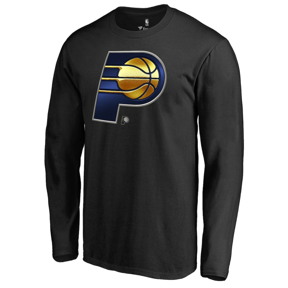 NBA - Indiana Pacers Midnight Mascot Long Sleeve T-Shirt - Black