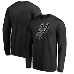 NBA - San Antonio Spurs Midnight Mascot Long Sleeve T-Shirt - Black
