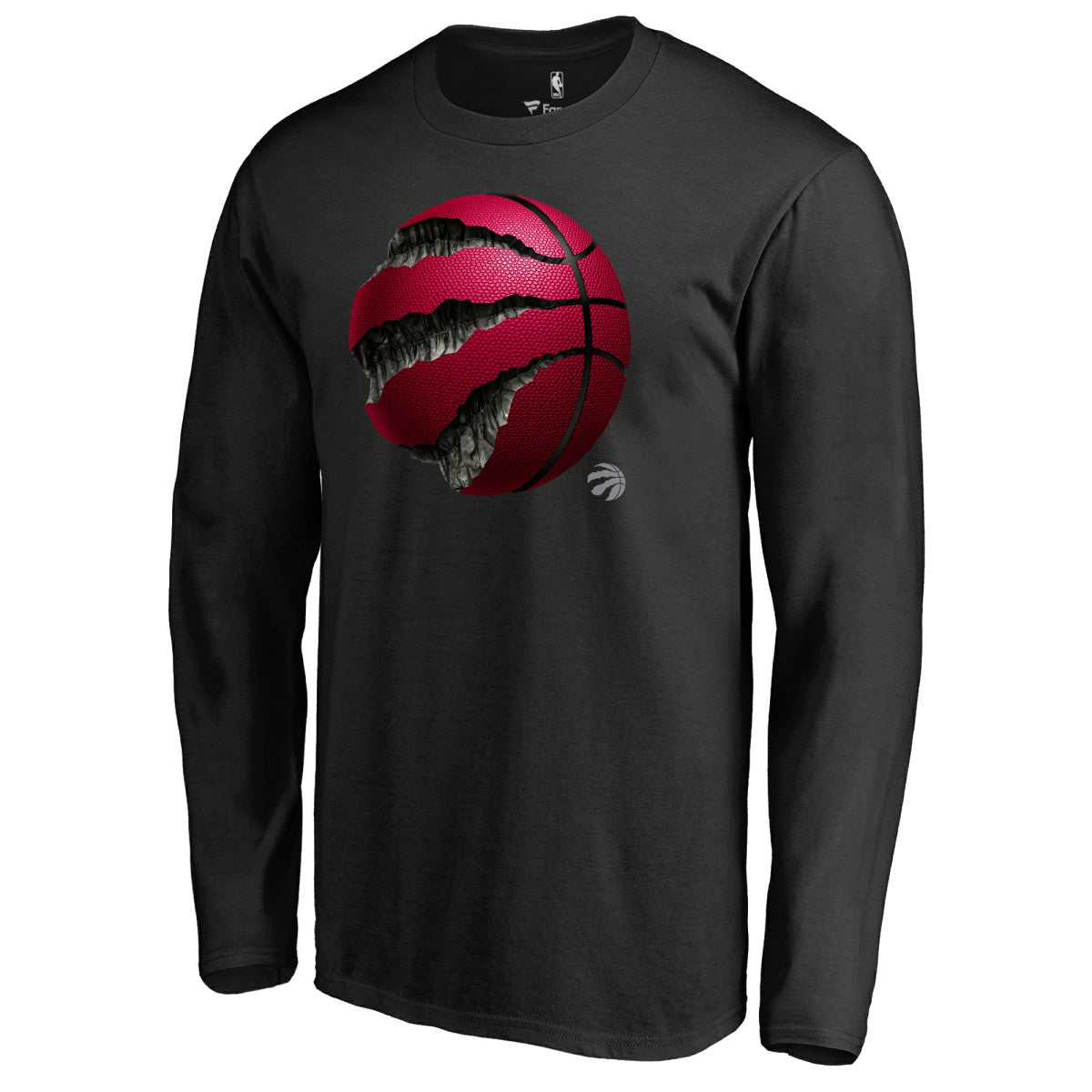NBA - Toronto Raptors Midnight Mascot Long Sleeve T-Shirt - Black