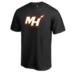 NBA - Miami Heat Alternate Logo T-Shirt - Black