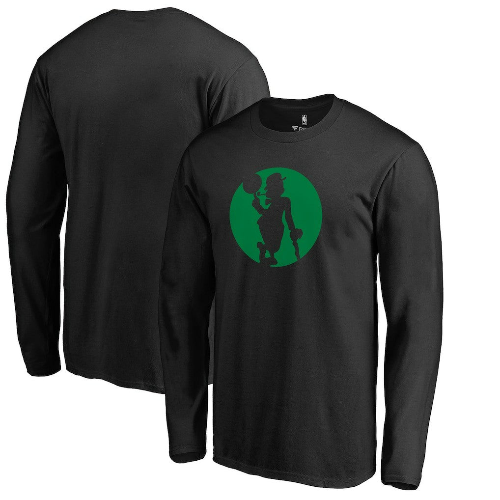 NBA - Boston Celtics Alternate Logo Long Sleeve T-Shirt - Black