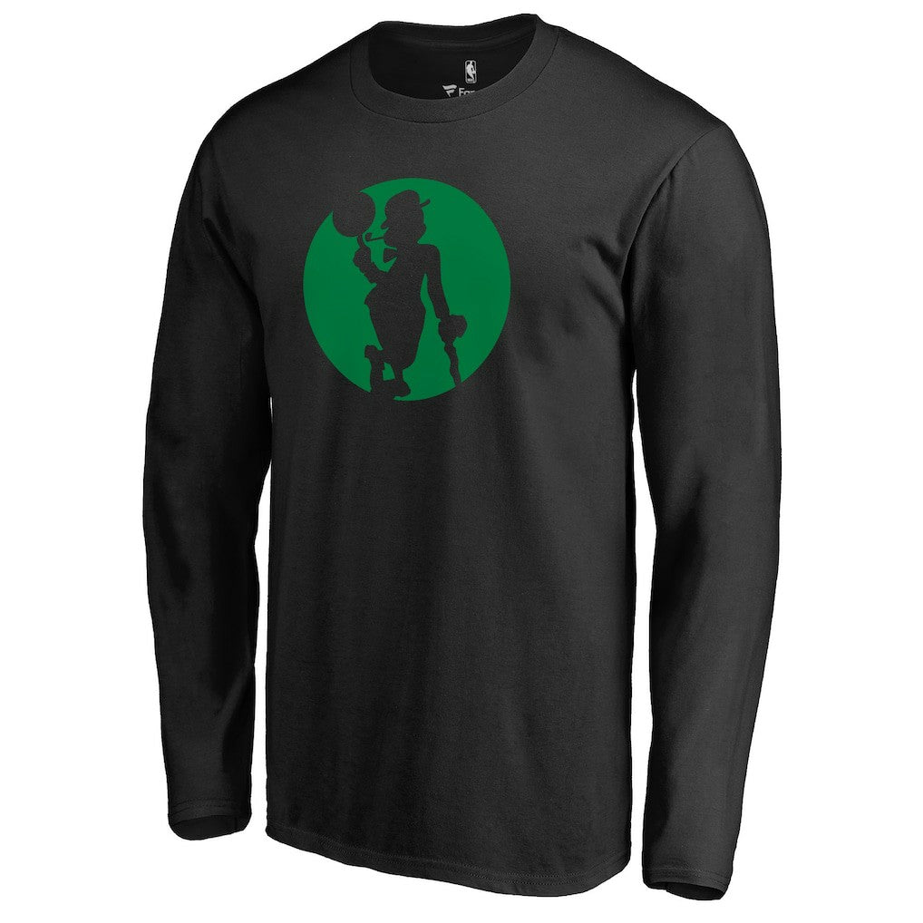NBA - Boston Celtics Alternate Logo Long Sleeve T-Shirt - Black