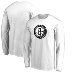 NBA - Brooklyn Nets Alternate Logo Long Sleeve T-Shirt - White