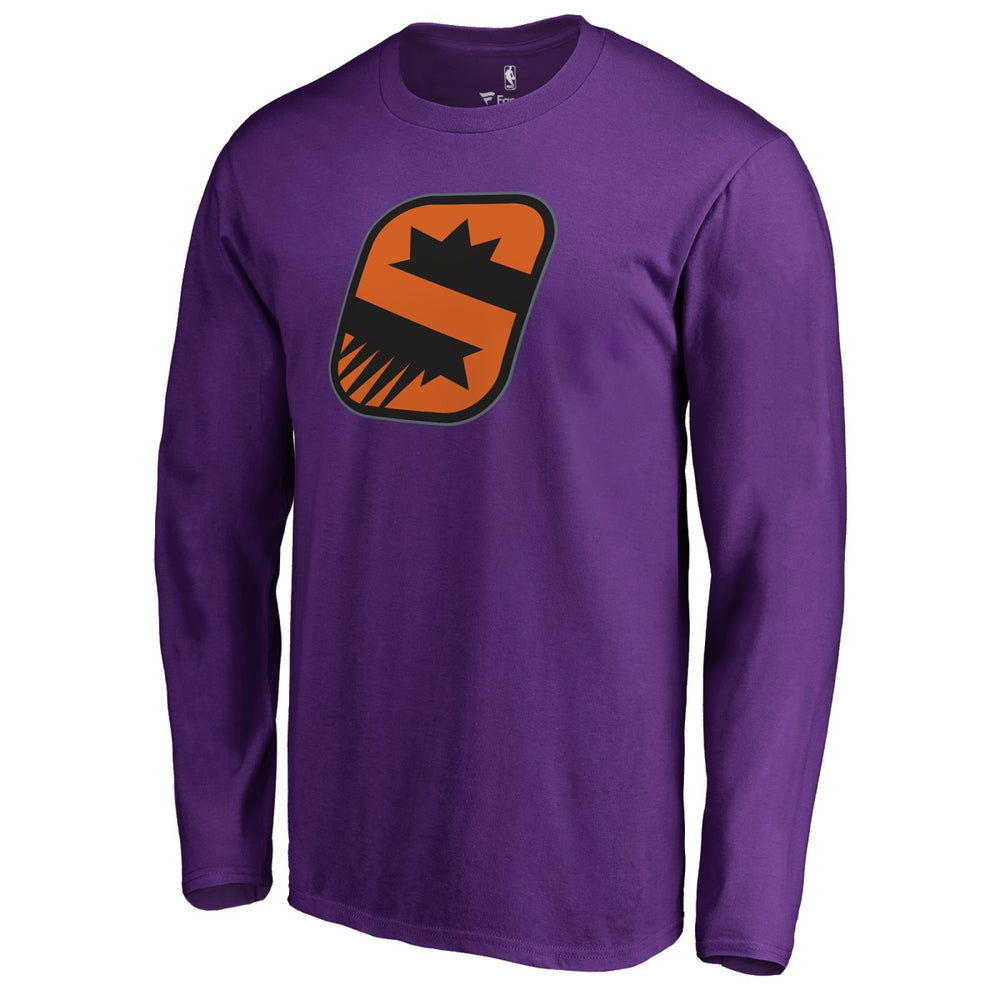 NBA - Phoenix Suns Alternate Logo Long Sleeve T-Shirt - Purple