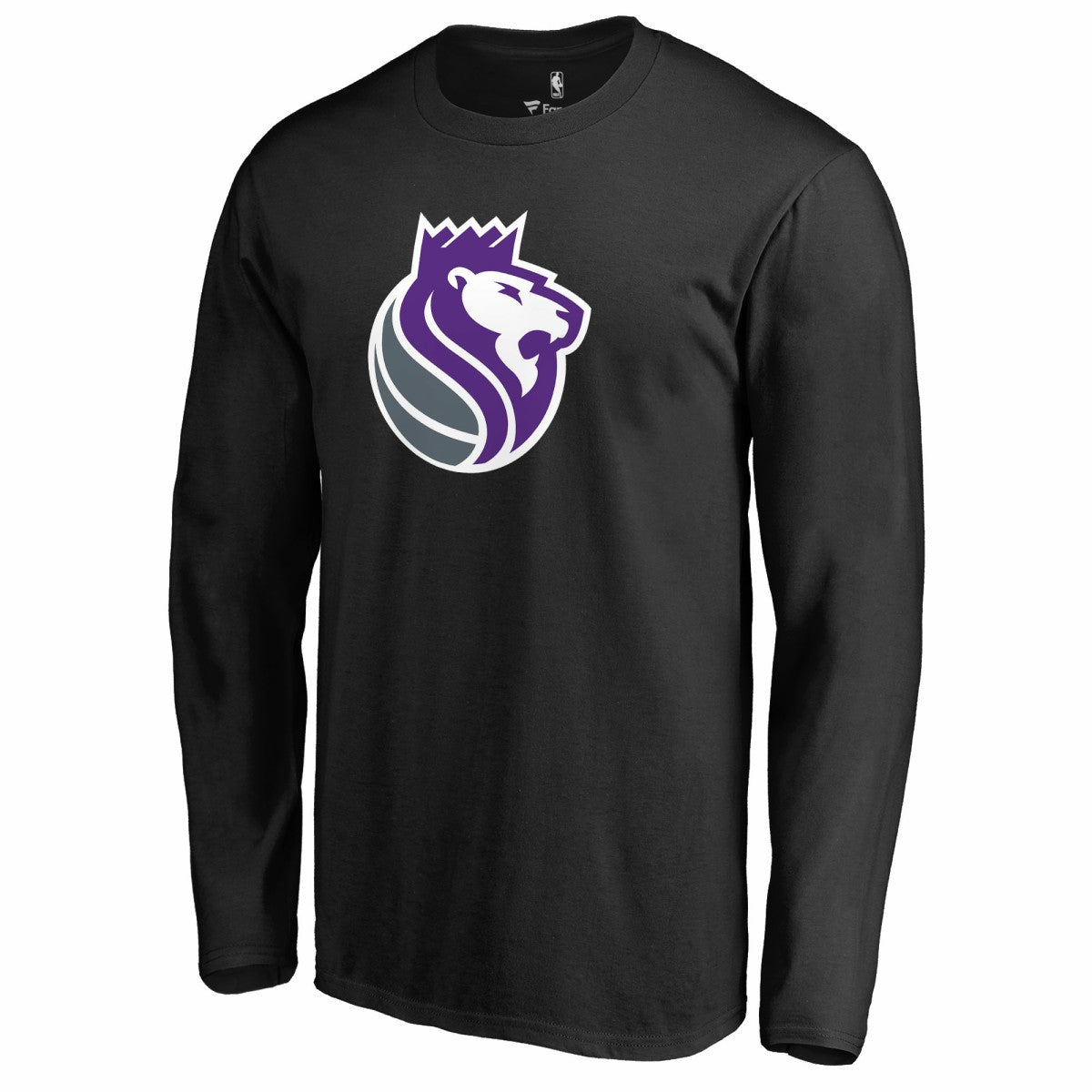 NBA - Sacramento Kings Alternate Logo Long Sleeve T-Shirt - Black