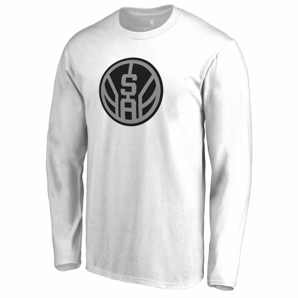 NBA - San Antonio Spurs Alternate Logo Long Sleeve T-Shirt - White