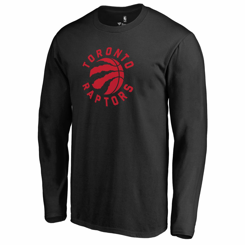 NBA - Toronto Raptors Alternate Logo Long Sleeve T-Shirt - Black