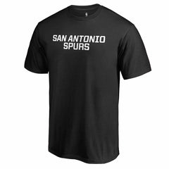 NBA - San Antonio Spurs Primary Wordmark T-Shirt - Black