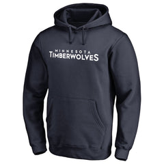 NBA - Minnesota Timberwolves Wordmark Pullover Hoodie - Navy
