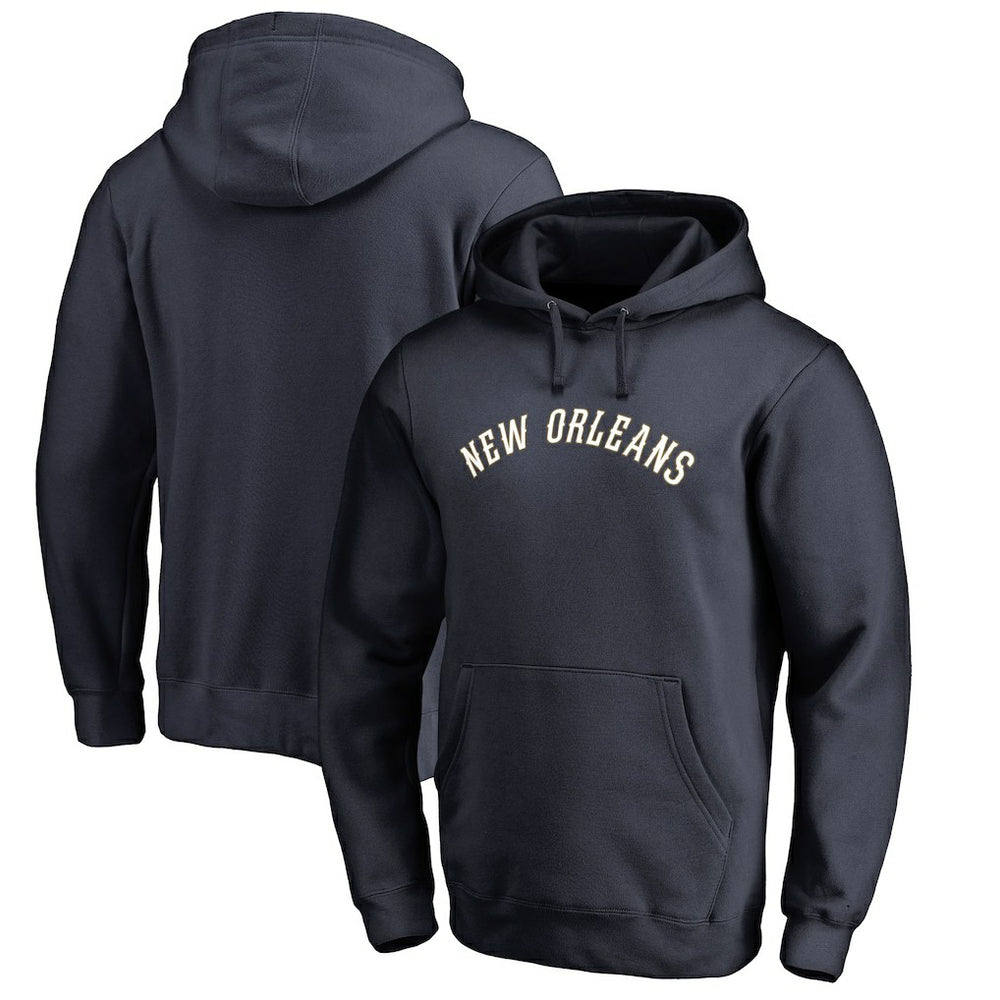 NBA - New Orleans Pelicans Wordmark Pullover Hoodie - Navy