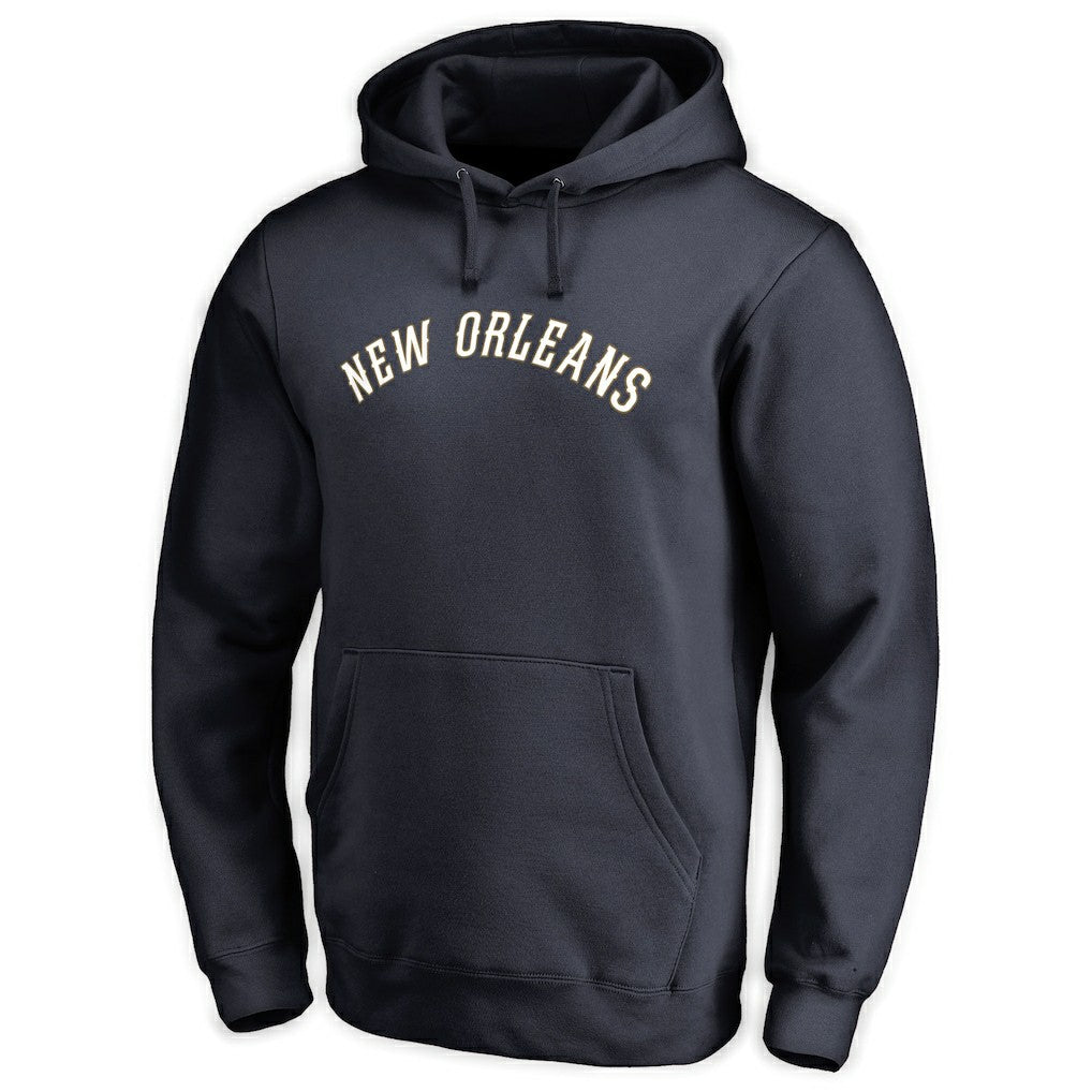 NBA - New Orleans Pelicans Wordmark Pullover Hoodie - Navy