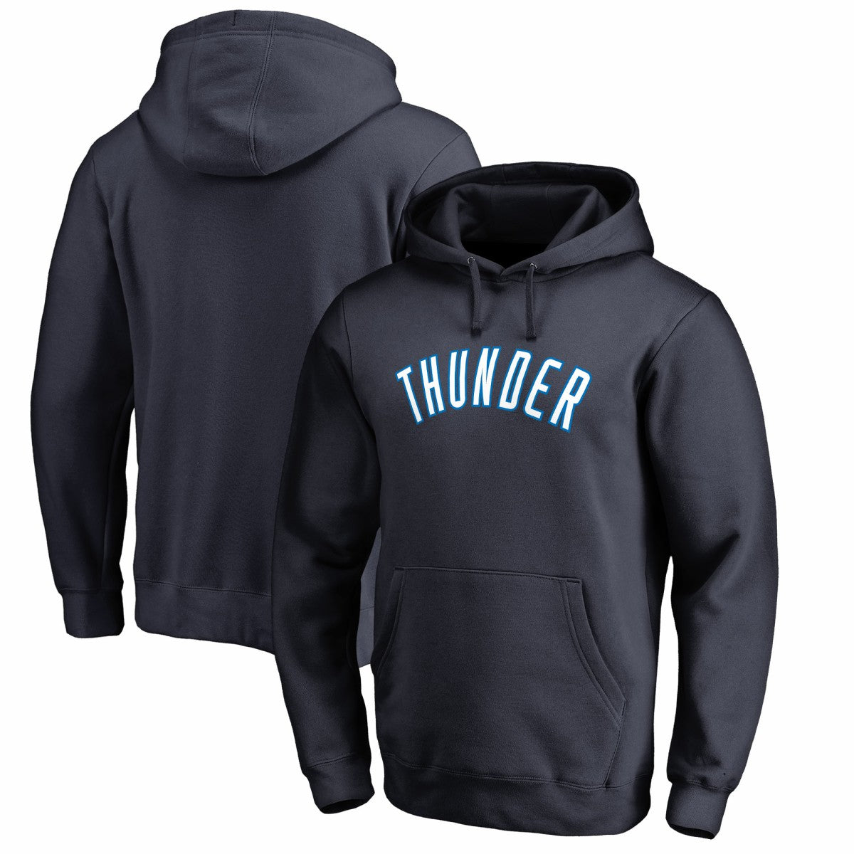 NBA - Oklahoma City Thunder Wordmark Pullover Hoodie - Navy